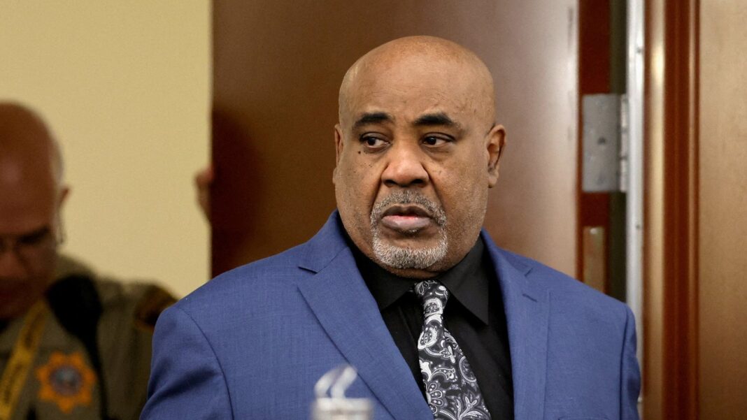 Tribunal de Las Vegas durante el juicio por el asesinato de Tupac Shakur