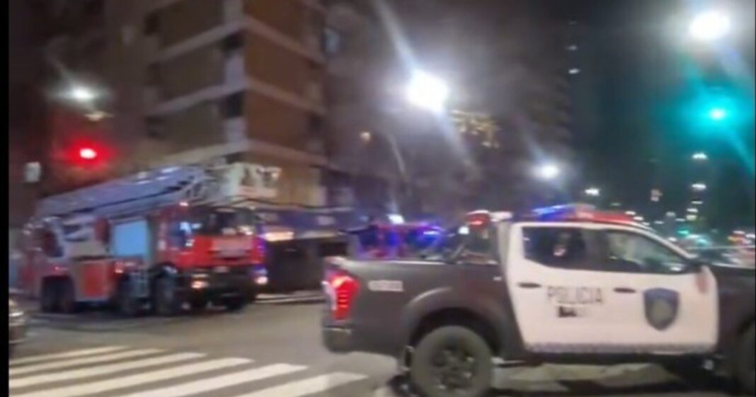Edificio en Recoleta donde se realizó el operativo policial