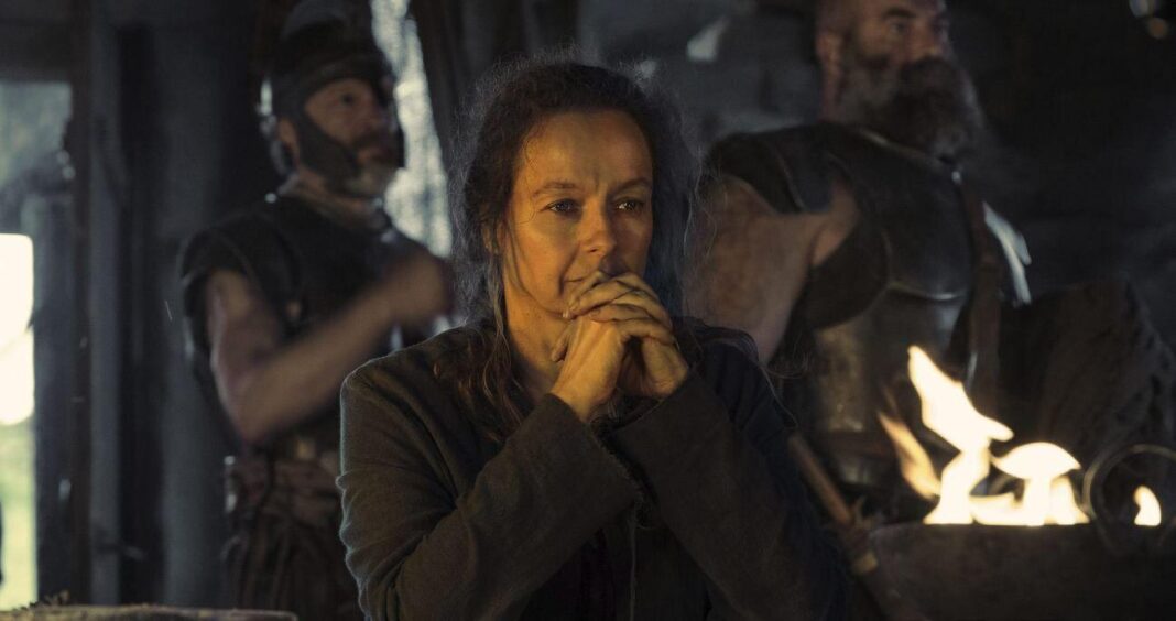 Samantha Morton en una entrevista