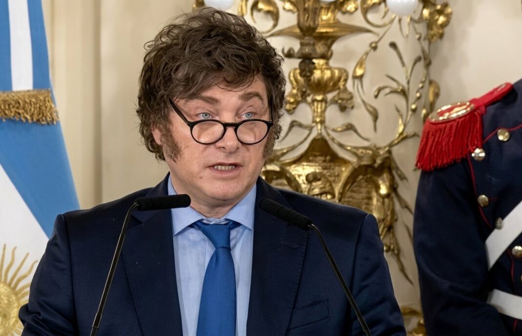 El presidente Javier Milei