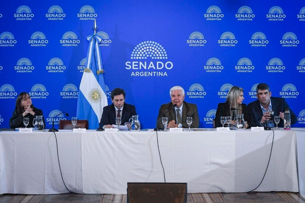 Senado de la Nación Argentina durante una sesión