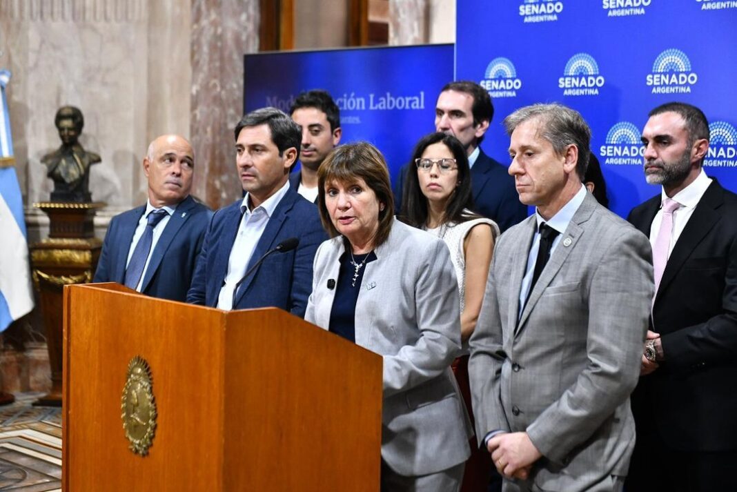 Vista del recinto del Senado de la Nación Argentina