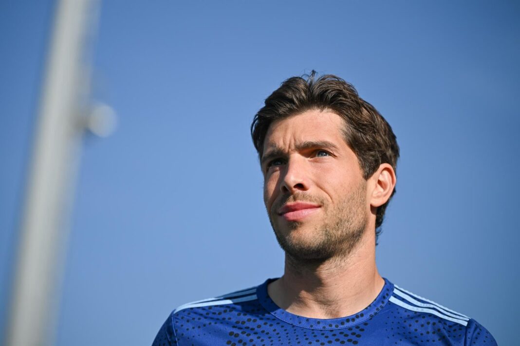 Sergi Roberto con la camiseta de LA Galaxy