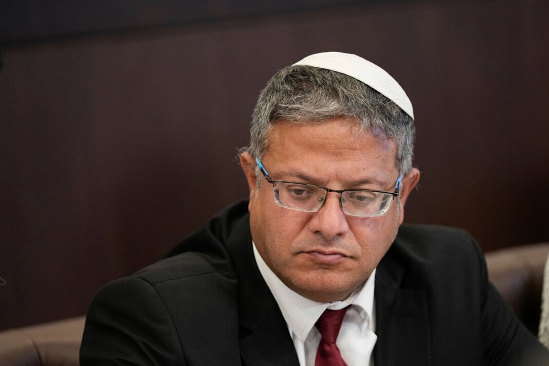 Itamar Ben Gvir, ministro de Seguridad Nacional de Israel