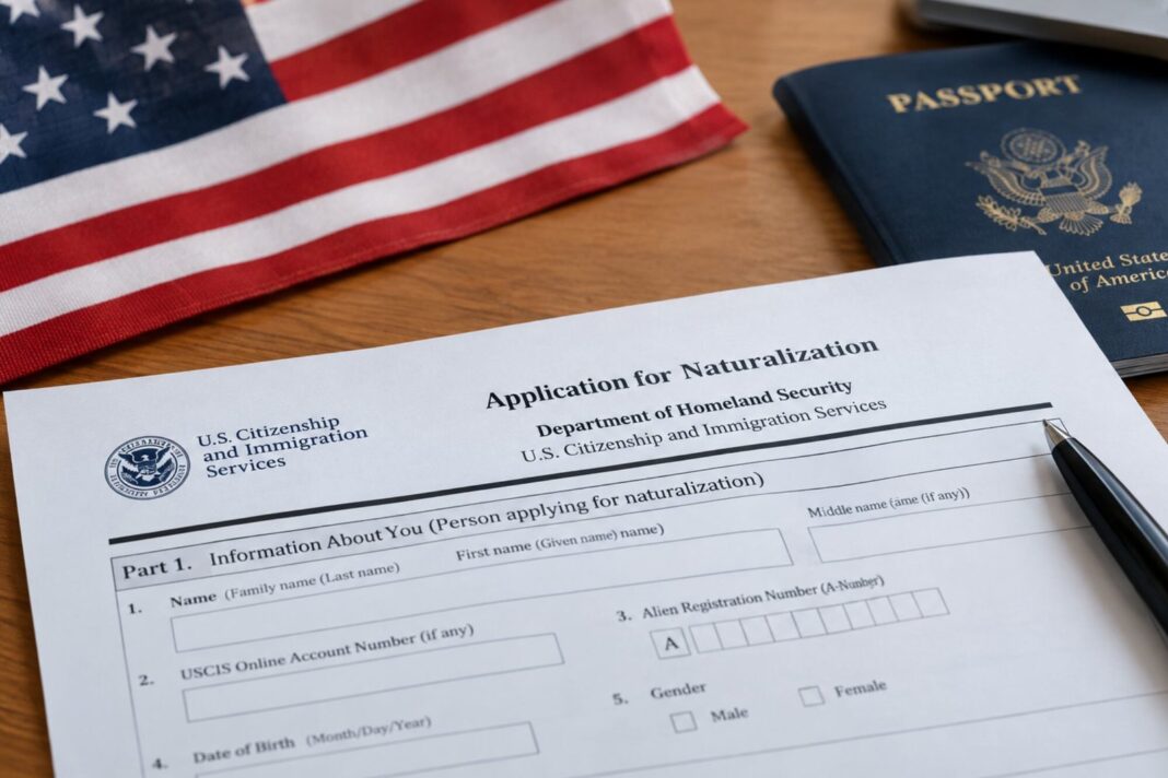Formulario N-400 del Uscis para solicitar la ciudadanía estadounidense