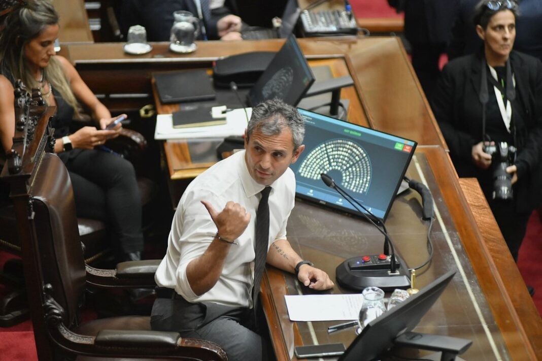 Sesión en la Cámara de Diputados