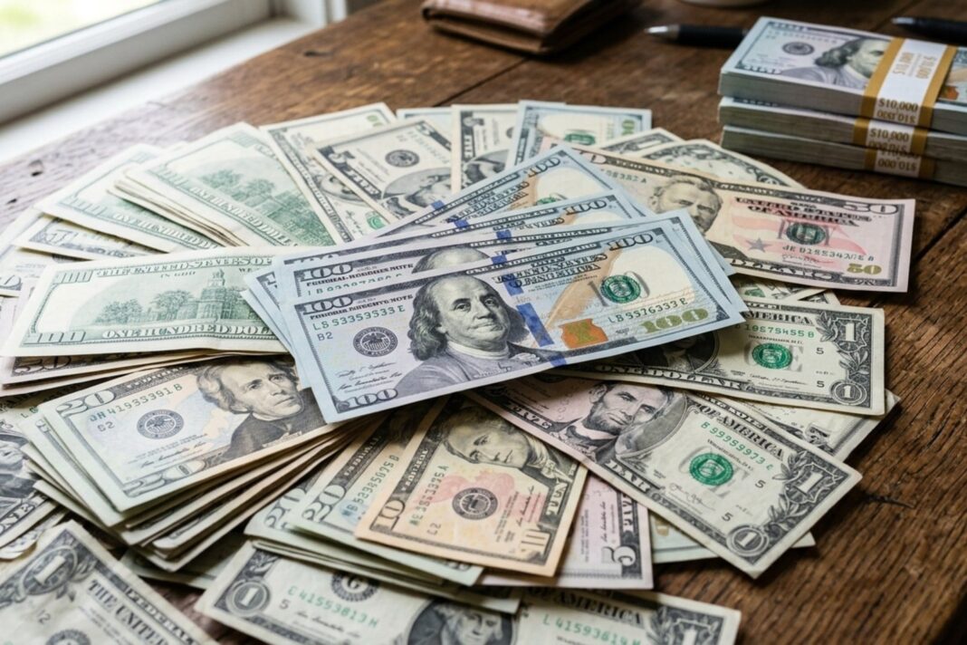 Cotización del dólar oficial y blue