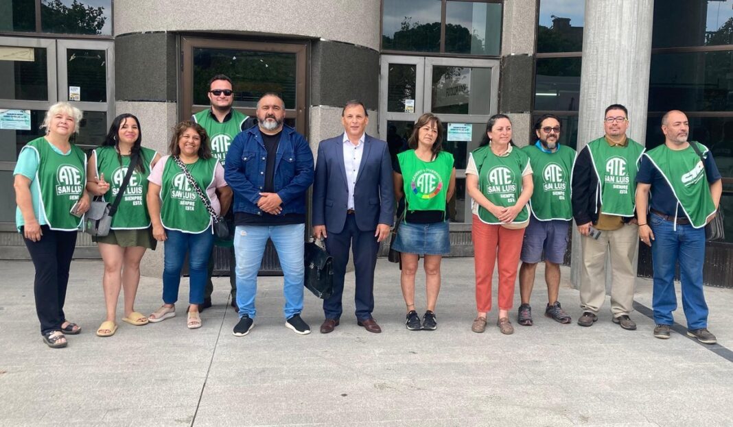 Empleados públicos de San Luis solicitan alimentos al sindicato