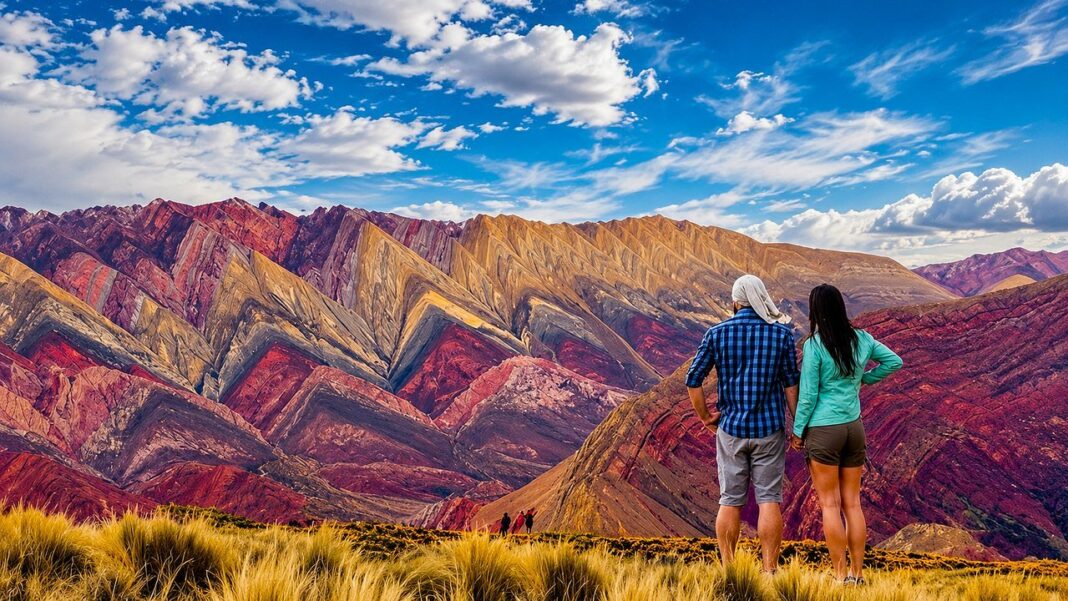 Cerro de los Siete Colores en Purmamarca, Jujuy