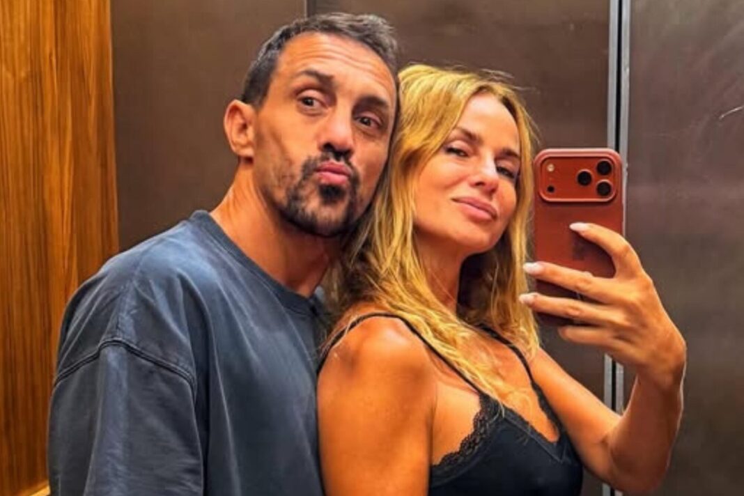 Sabrina Rojas y Pepe Chatruc en un evento