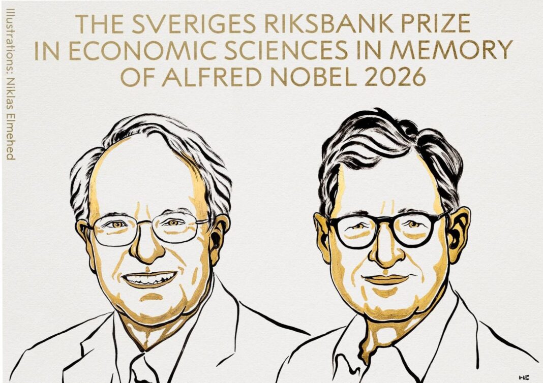 Robert Hall y Michael Woodford, ganadores del Premio Nobel de Economía 2026